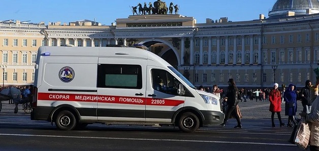 В центре Санкт-Петербурга мужчина сжег себя в "подарок Путину"