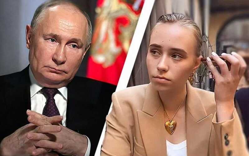 Внебрачная дочь Путина поддерживает финансово проекты в Париже, направленные против России