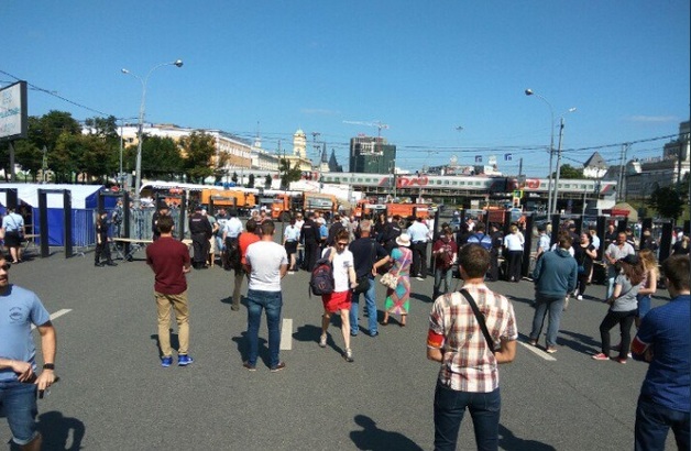 В Москве вышли на протест против Путина