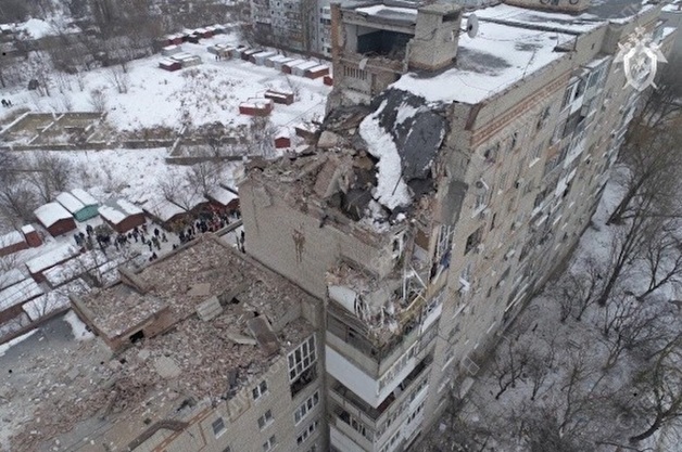 В городе Шахты после взрыва газа эвакуировали жильцов соседнего дома