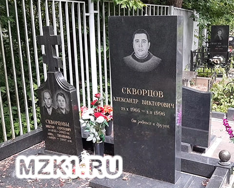 Могила Александра Скворцова